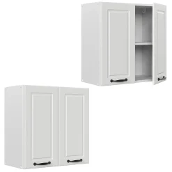 Vicco Elément haut de cuisine Blanc campagne 60cm