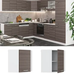 Vicco Elément haut de cuisine Gris 57cm