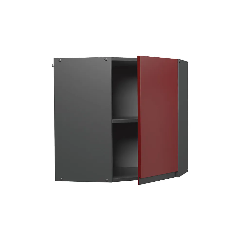 Vicco Elément haut de cuisine Rouge 57cm J-Shape