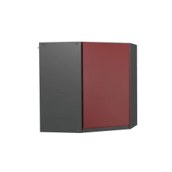 Vicco Elément haut de cuisine Rouge 57cm J-Shape