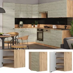 Vicco Elément haut de cuisine Panneau en chêne 57cm