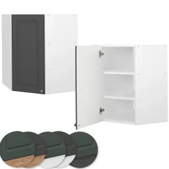 Vicco Elément haut de cuisine Anthracite-or 57cm