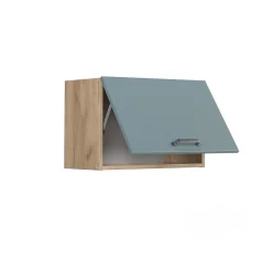 Vicco Elément haut de cuisine Bleu-gris 60cm Plat