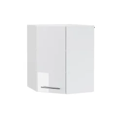 Vicco Elément haut de cuisine Blanc Haute brillance 57cm