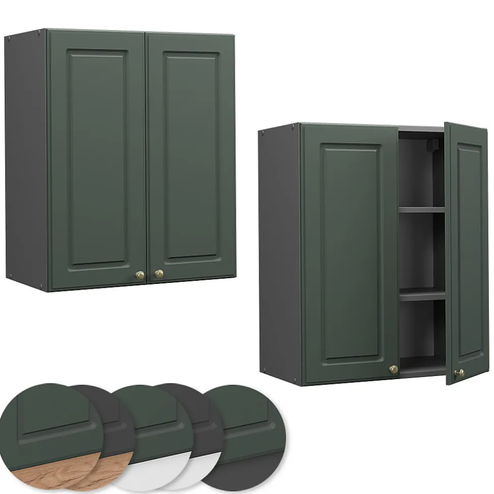 Vicco Elément haut de cuisine Vert Or Campagne 60cm