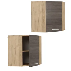 Vicco Elément haut de cuisine Gris noble 57cm