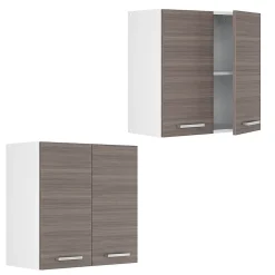 Vicco Elément haut de cuisine Gris 60cm