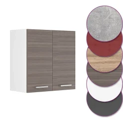 Vicco Elément haut de cuisine Gris 60cm