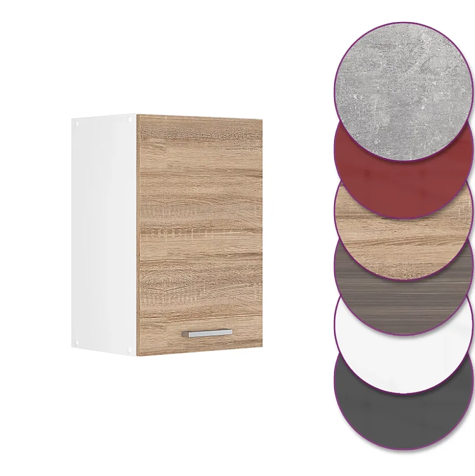 Vicco Elément haut de cuisine Sonoma 40cm