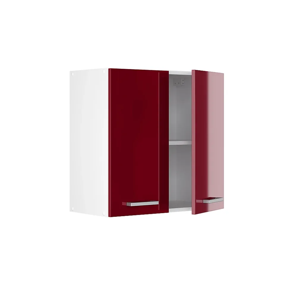Vicco Elément haut de cuisine Rouge brillant 60cm