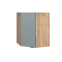 Vicco Elément haut de cuisine Bleu clair-gris 57cm