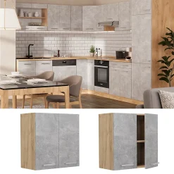 Vicco Elément haut de cuisine Béton 60cm