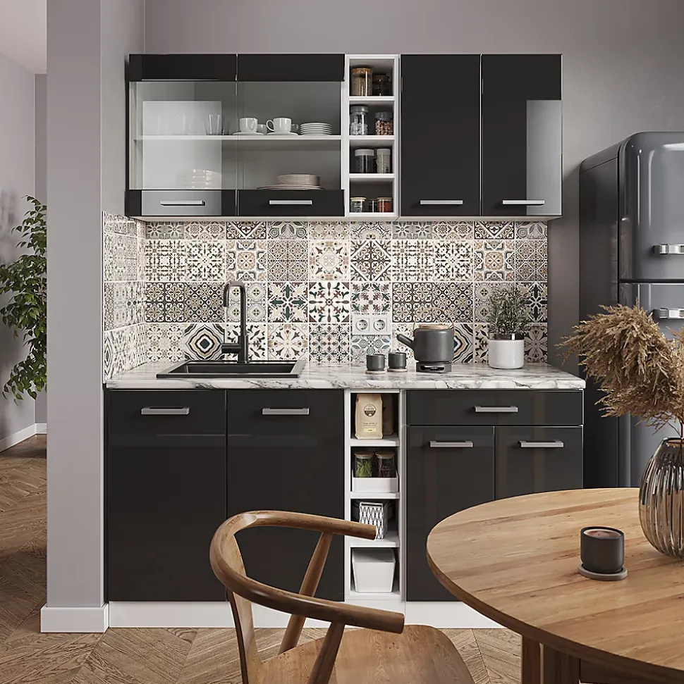 Vicco Etagère de cuisine Blanc 25cm sans PT