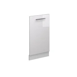 Vicco Façade de lave-vaisselle Blanc Haute brillance 45cm sans PT