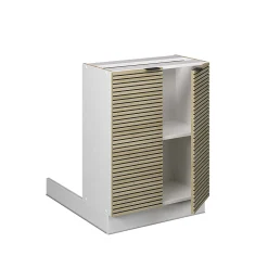 Vicco Ilot de cuisine Panneau en chêne 60cm sans plan de travail