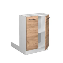 Vicco Îlot de cuisine Chêne de force doré 60cm sans PT