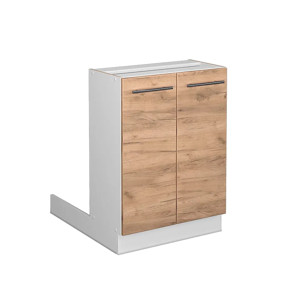 Vicco Îlot de cuisine Chêne de force doré 60cm sans PT