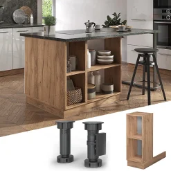 Vicco Îlot de cuisine Chêne de force doré 30cm sans PT