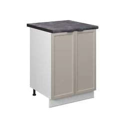 Vicco Meuble bas de cuisine GrisBeige 60cm , PT Anthracite