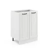 Vicco Meuble bas de cuisine Blanc campagne 60cm sans PT