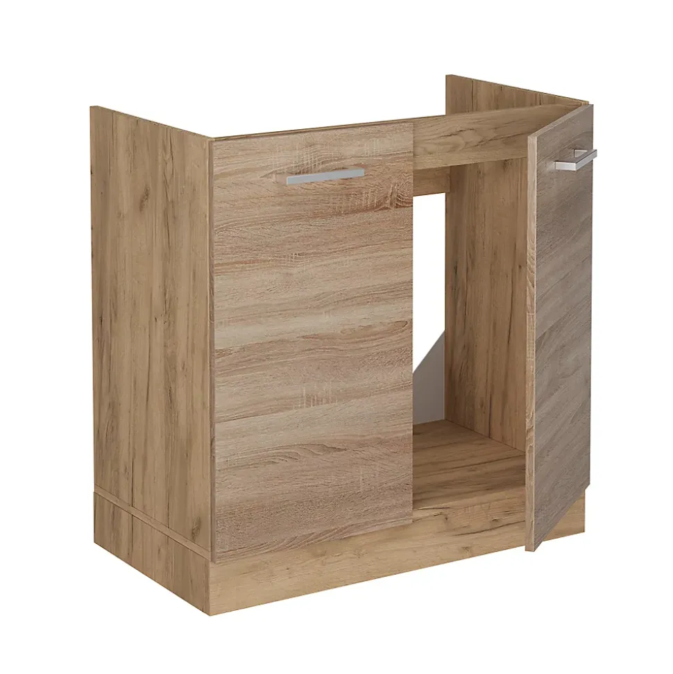 Vicco Meuble bas sous-évier Sonoma 80cm , PT Anthracite