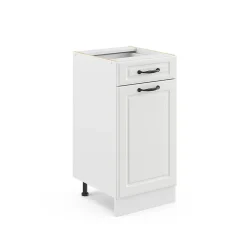 Vicco Meuble cuisine Blanc campagne 40cm sans PT