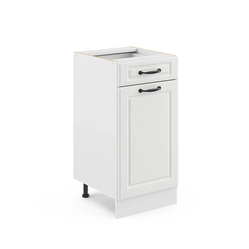 Vicco Meuble cuisine Blanc campagne 40cm sans PT
