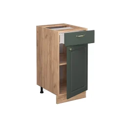 Vicco Meuble cuisine Vert Or Campagne 40cm sans PT