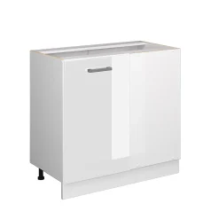 Vicco Meuble dangle Blanc Haute brillance 86cm sans PT