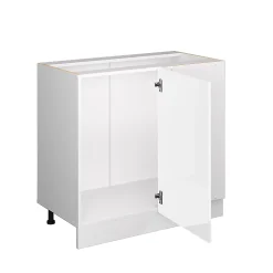 Vicco Meuble dangle Blanc Haute brillance 86cm sans PT