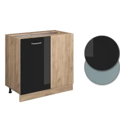 Vicco Meuble dangle Noir Haute brillance 86cm , PT Anthracite