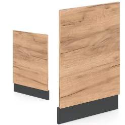 Vicco Meuble de cuisine Chêne de force doré 45cm , PT Marbre