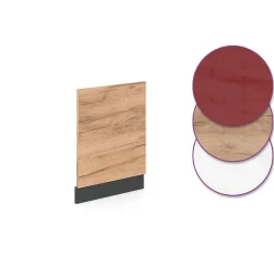 Vicco Meuble de cuisine Chêne de force doré 45cm , PT Marbre