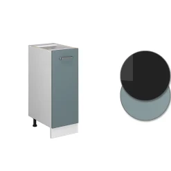 Vicco Meuble de cuisine Bleu-gris 30cm sans PT