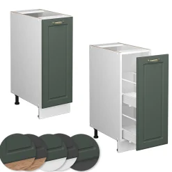 Vicco Meuble de cuisine Vert Or Campagne 30cm sans PT