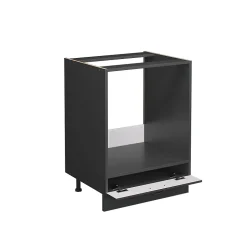 Vicco Meuble pour four Anthrazit-Gold Landhaus 60cm sans PT