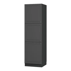 Vicco Meuble pour four Anthrazit-Gold Landhaus 60cm