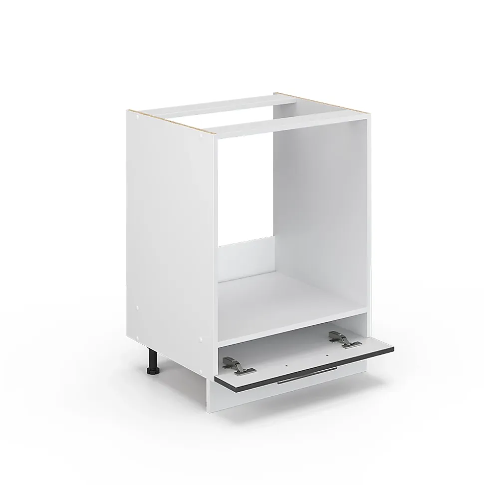 Vicco Meuble pour four Anthracite Haute brillance 60cm sans PT