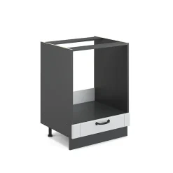 Vicco Meuble pour four Blanc campagne 60cm sans PT