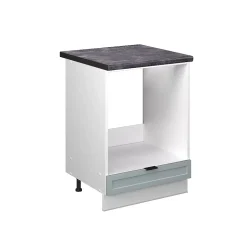 Vicco Meuble pour four Bleu clair-gris 60cm , PT Anthracite