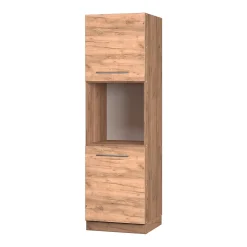 Vicco Meuble pour four Chêne de force doré 60cm ouvert