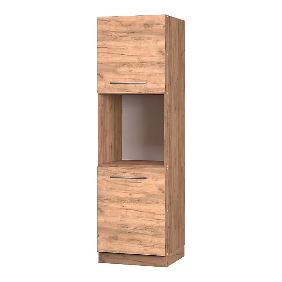 Vicco Meuble pour four Chêne de force doré 60cm ouvert