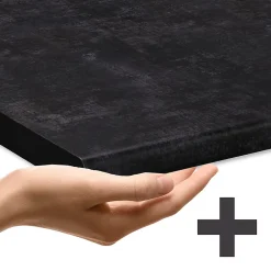 Vicco Meuble pour four Noir Haute brillance 60cm , PT Anthracite