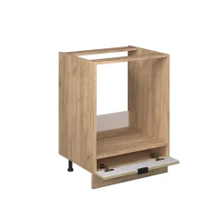 Vicco Meuble pour four Panneau en chêne 60cm sans plan de travail