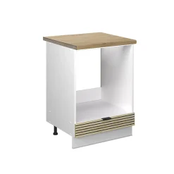 Vicco Meuble pour four Panneau en chêne 60cm , PT Chêne