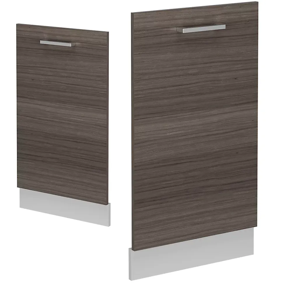 Vicco Panneau de lave-vaisselle Gris noble 45cm sans PT