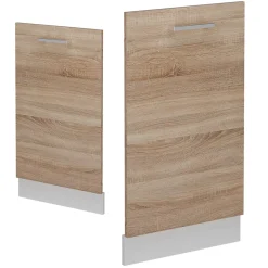 Vicco Panneau de lave-vaisselle Sonoma 45cm , PT Chêne