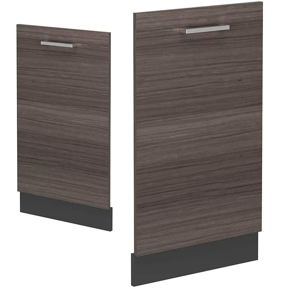 Vicco Panneau de lave-vaisselle Gris noble 45cm sans PT