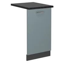 Vicco Panneau de lave-vaisselle Bleu-gris 45cm , PT Anthracite