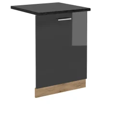 Vicco Panneau de lave-vaisselle Anthracite Haute brillance 60cm , PT Anthracite